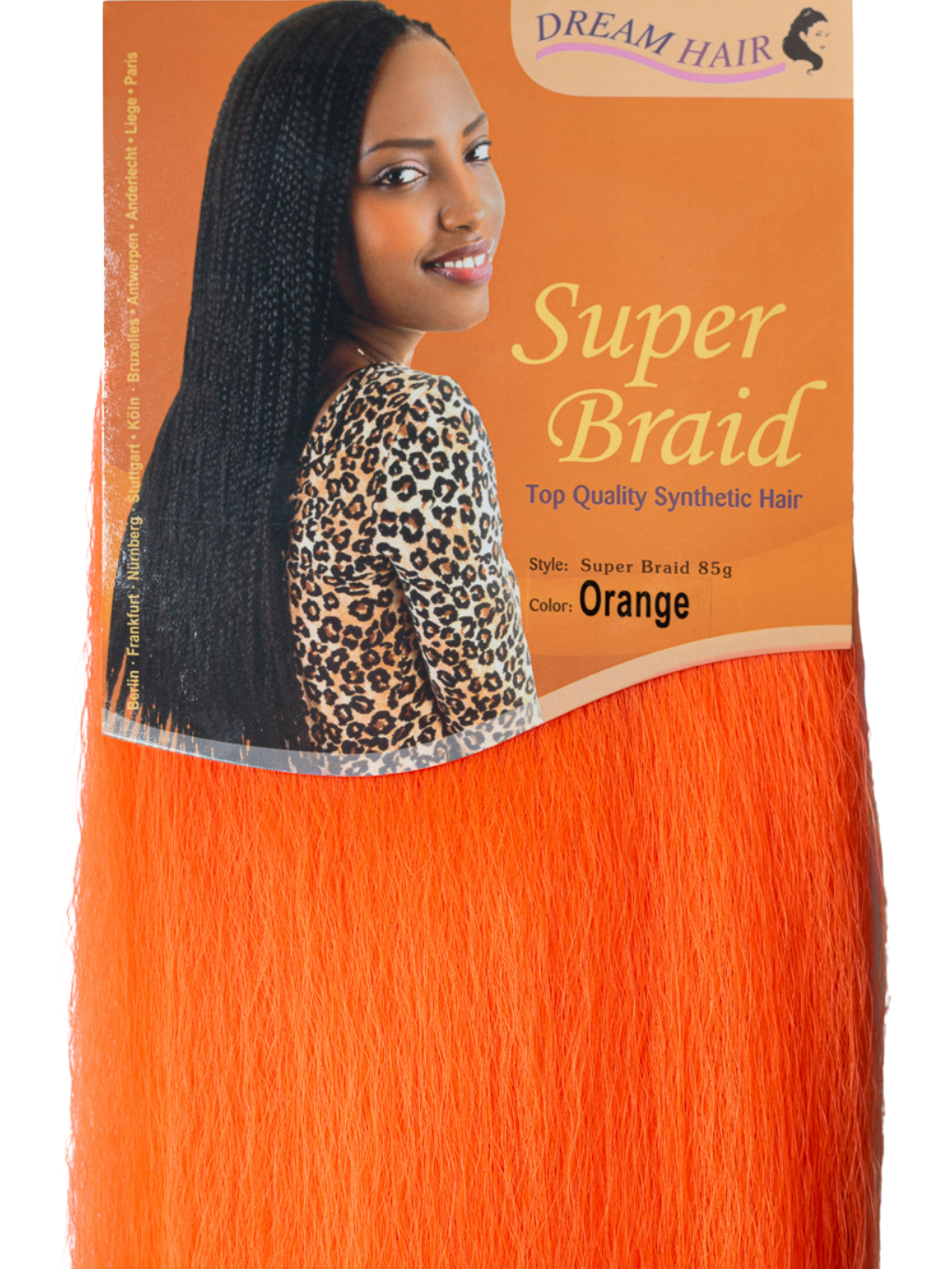 100% Jumbo Braid - Super Braid | Orange